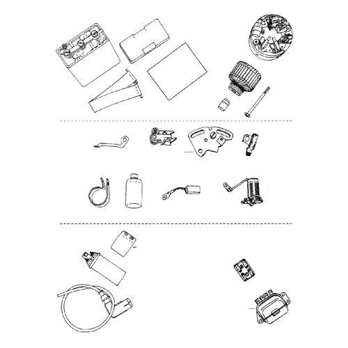 15 - Batterie, dynamo régulateur tension