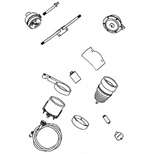 17 - Avertisseur, clignotants, compteur