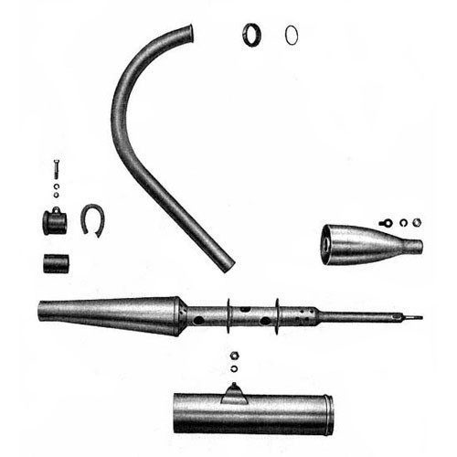 Système d'échappement RT 125/1 125/2