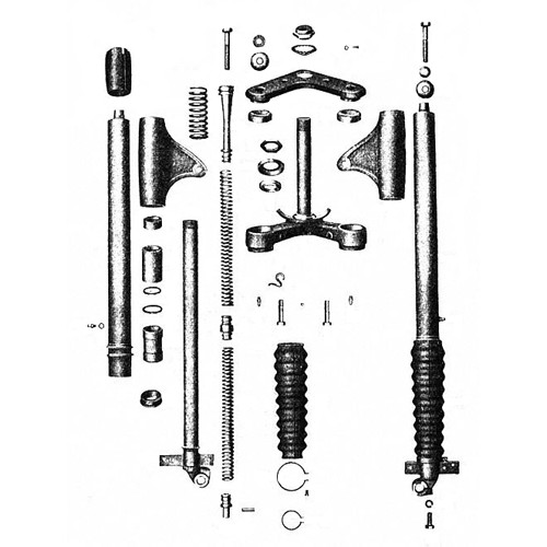 Suspension avant RT 125/1 125/2