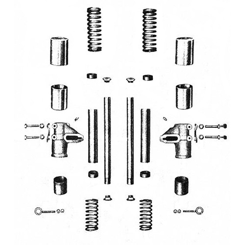 Rear suspension RT 125/1 125/2