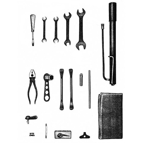 Trousse à outils MZ RT 125/1 125/2