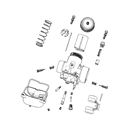 Carburateur MZ TS 250 250/1