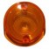 Cabochon orange rond de clignotant avant MZ TS, MZ ETZ, Référence MZ 8580.23-001/1