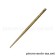 Aiguille de ralenti 2,5 A 513 BVF pour carburateurs de motos MZ ETZ 125 150, marque BVF - 80-30.383