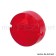Cabochon rouge et rond 100 mm MZ TS 125 150 250 - 8522.11-200, 13-30.240
