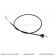 Long clutch cable MZ ETZ 250, black - 29-44.001